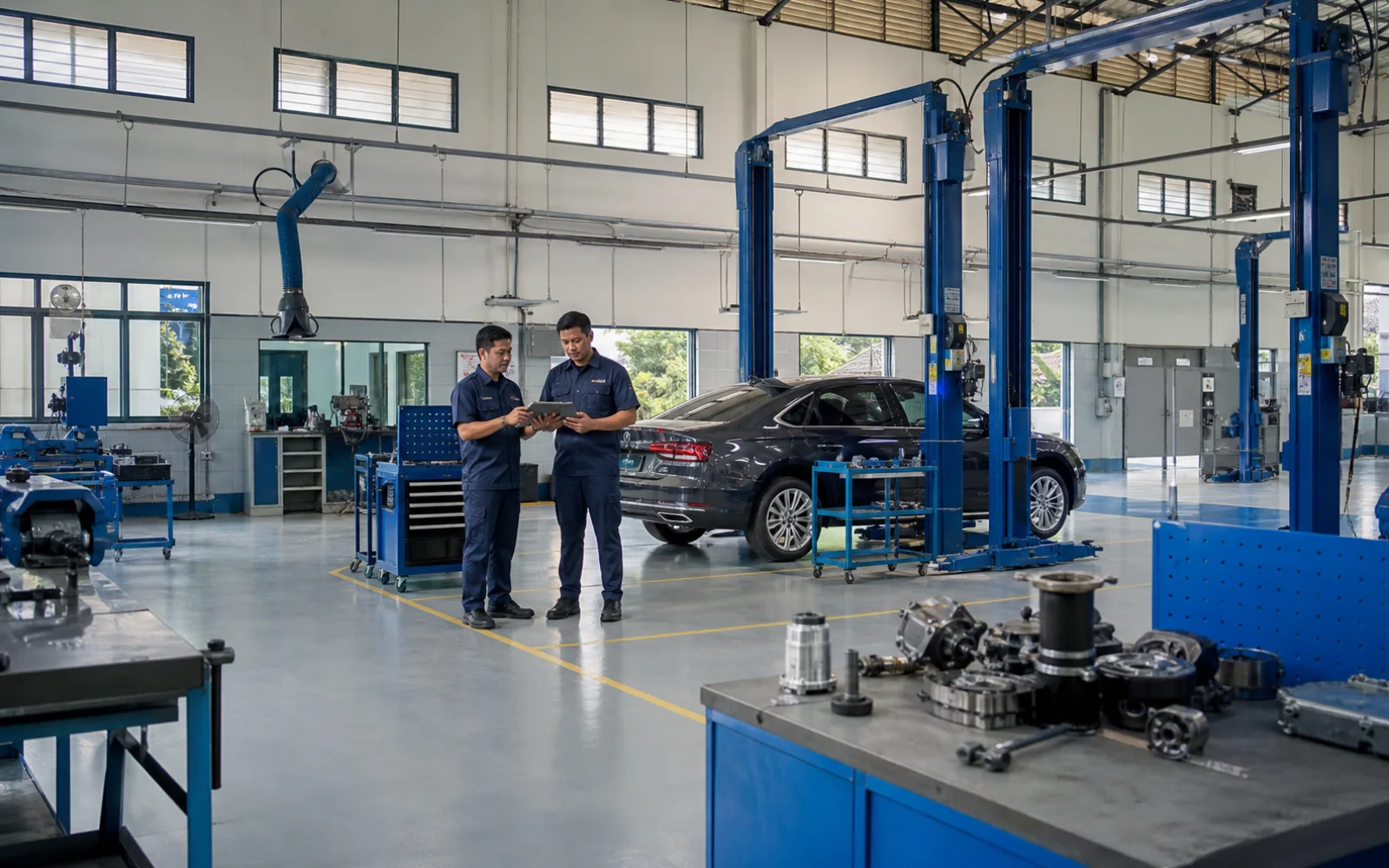 Bengkel Otomotif Lanjut